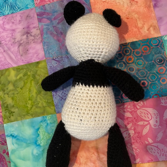 🌟Host Pick 🌟Handmade Panda Crochet Toy - Picture 3 of 3